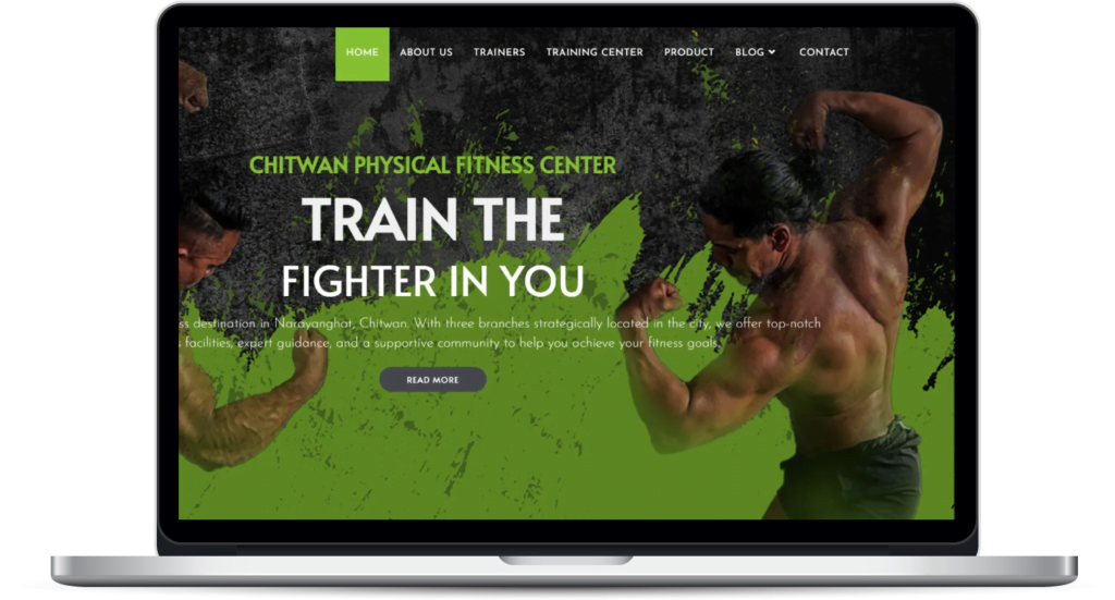Featured image for CPFC - Chitwan Physical Fitness Center Website Design